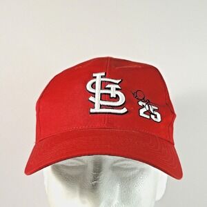 Vintage St. Louis Cardinals Hat Cap Snap Back Mark McGwire Twins Enterprise NOS